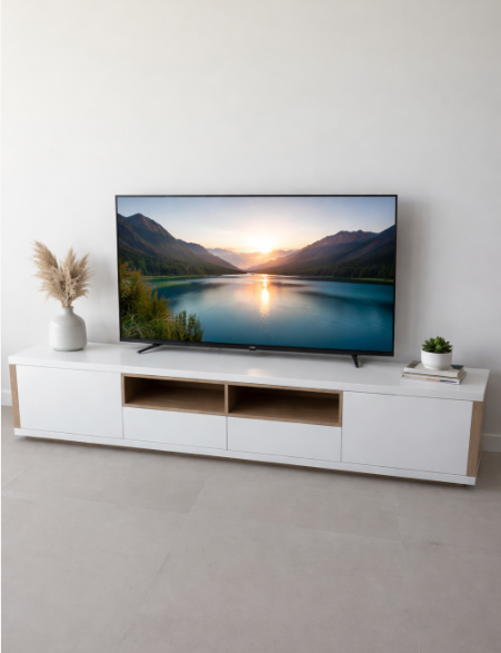 Mueble fabricado a medida en laca y madera